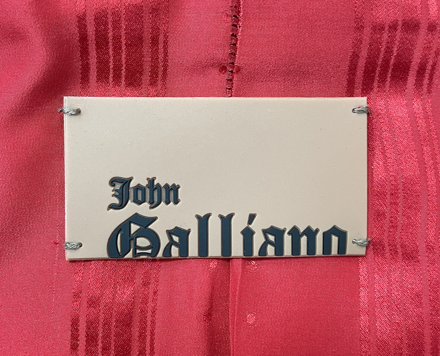  John Galliano Red Jacket