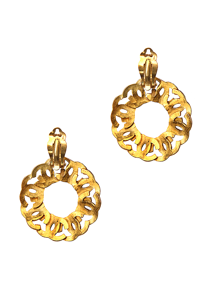 Chanel Transformer Ring Clip-On Earrings