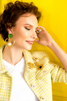 Chanel Baroque Gripoix Brooch