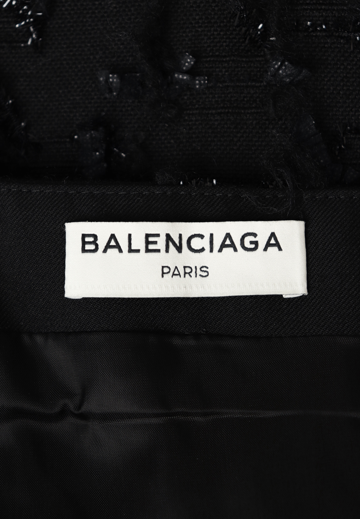 Balenciaga Fringed Mini Skirt