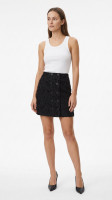 Balenciaga Fringed Mini Skirt