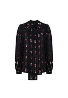 Gucci Geometric Print Blouse