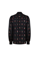 Gucci Geometric Print Blouse