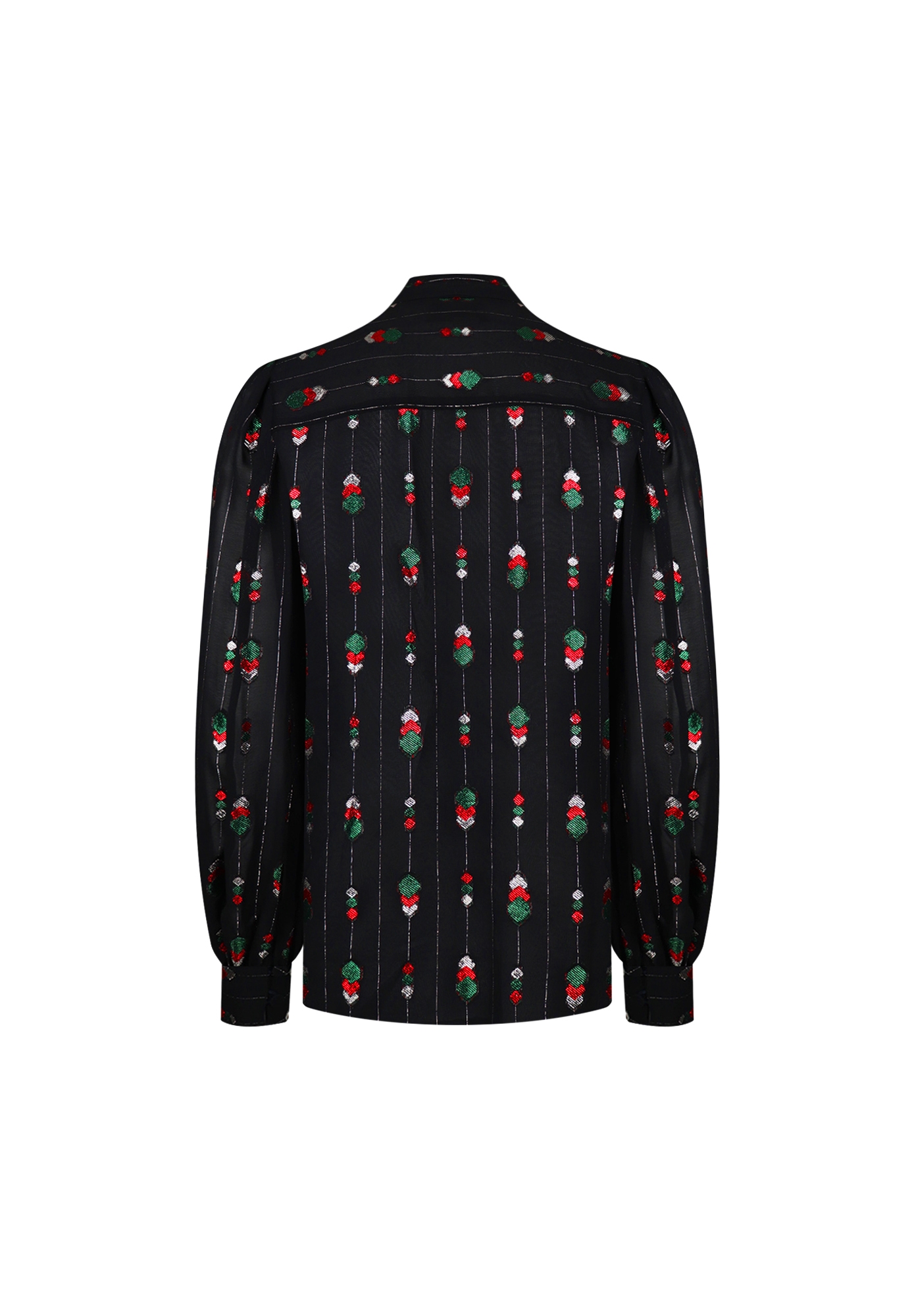 Gucci Geometric Print Blouse