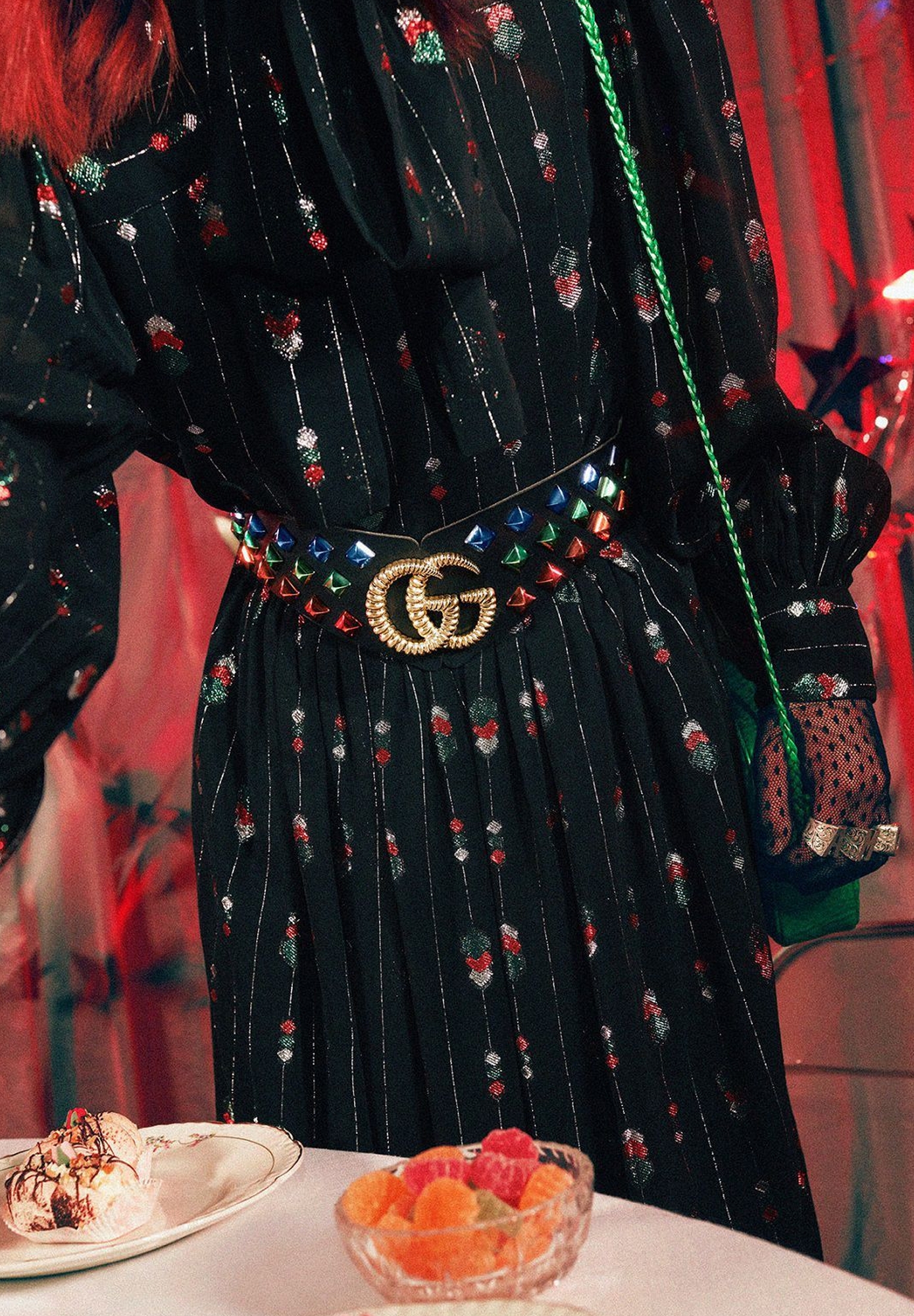 Gucci Geometric Print Blouse