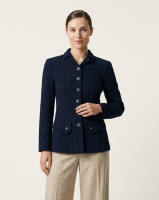 Chanel Navy Blue Jacket