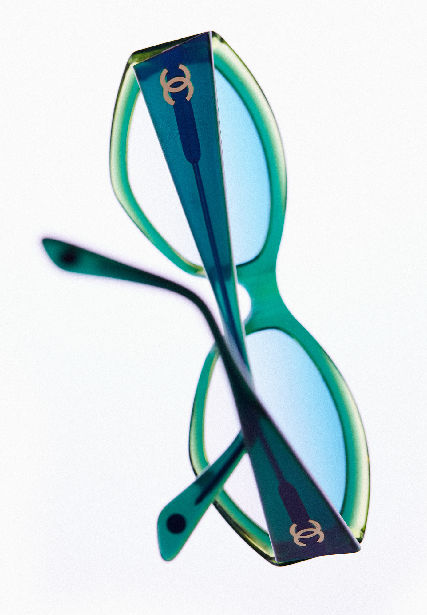 Chanel Multicoloured Frame Sunglasses