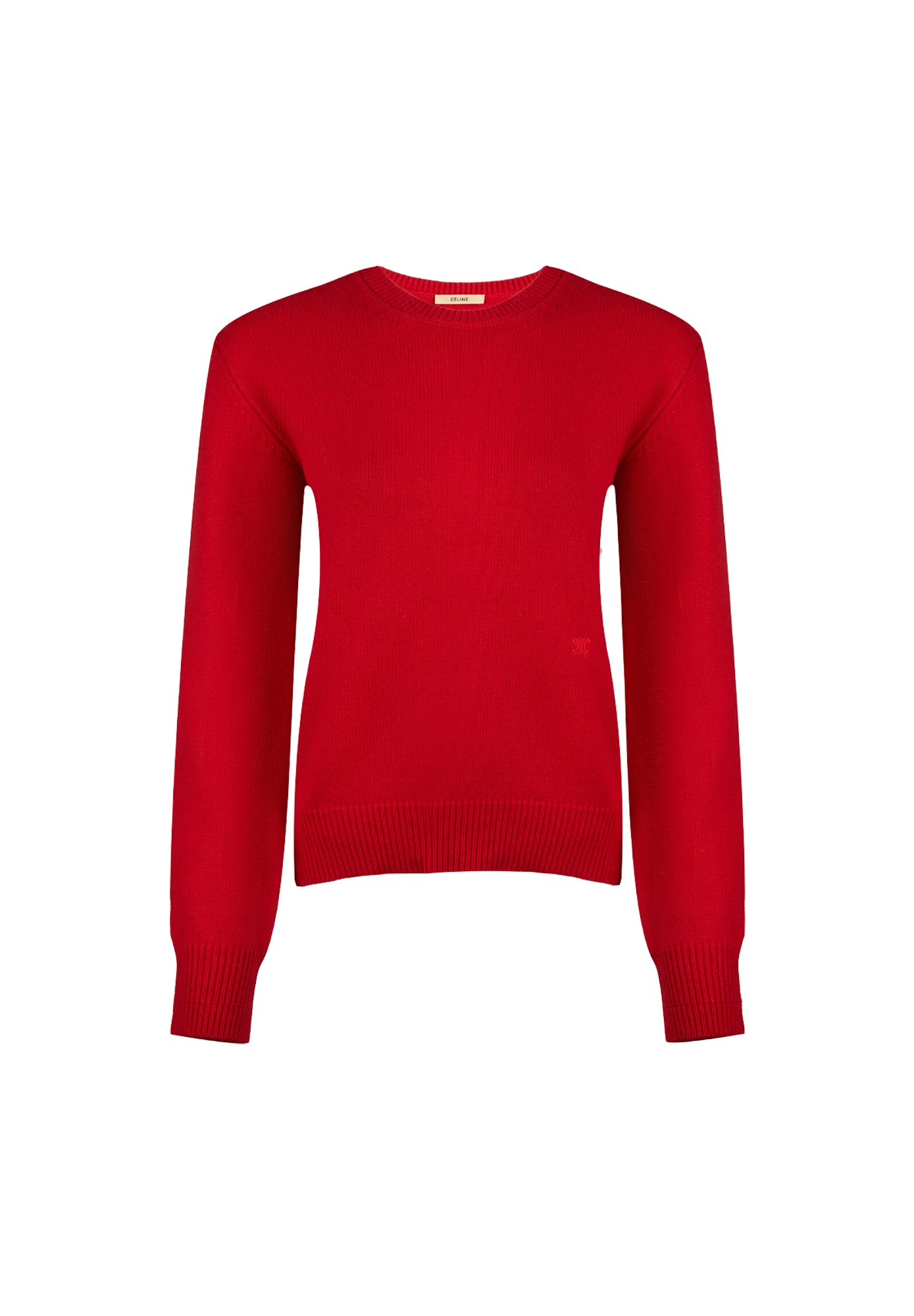 Céline Red Cashmere Sweater