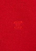 Céline Red Cashmere Sweater