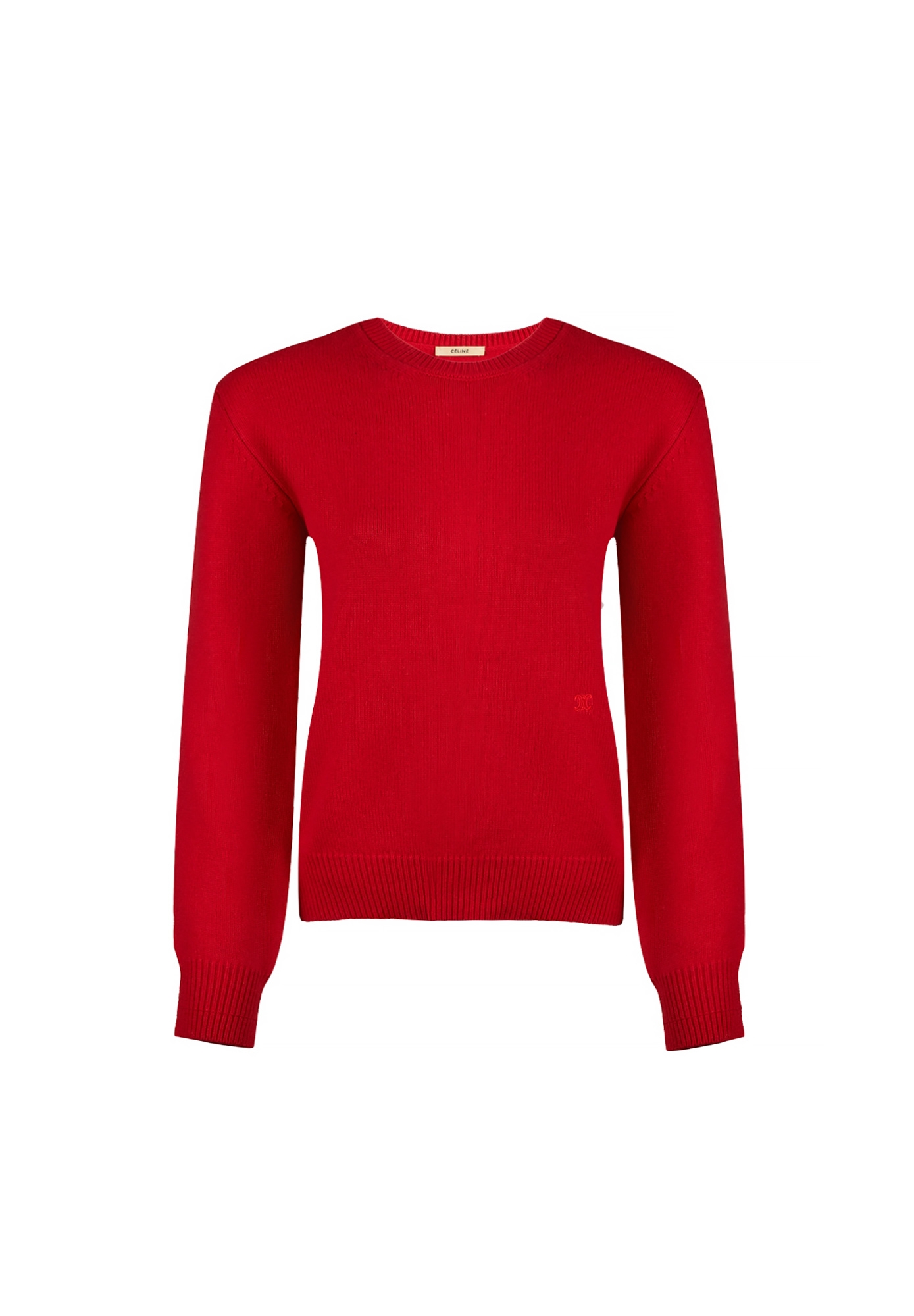 Céline Red Cashmere Sweater