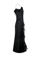 Christian Dior Ruffled Evening Dress