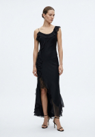 Christian Dior Ruffled Evening Dress