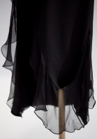 Christian Dior Ruffled Evening Dress
