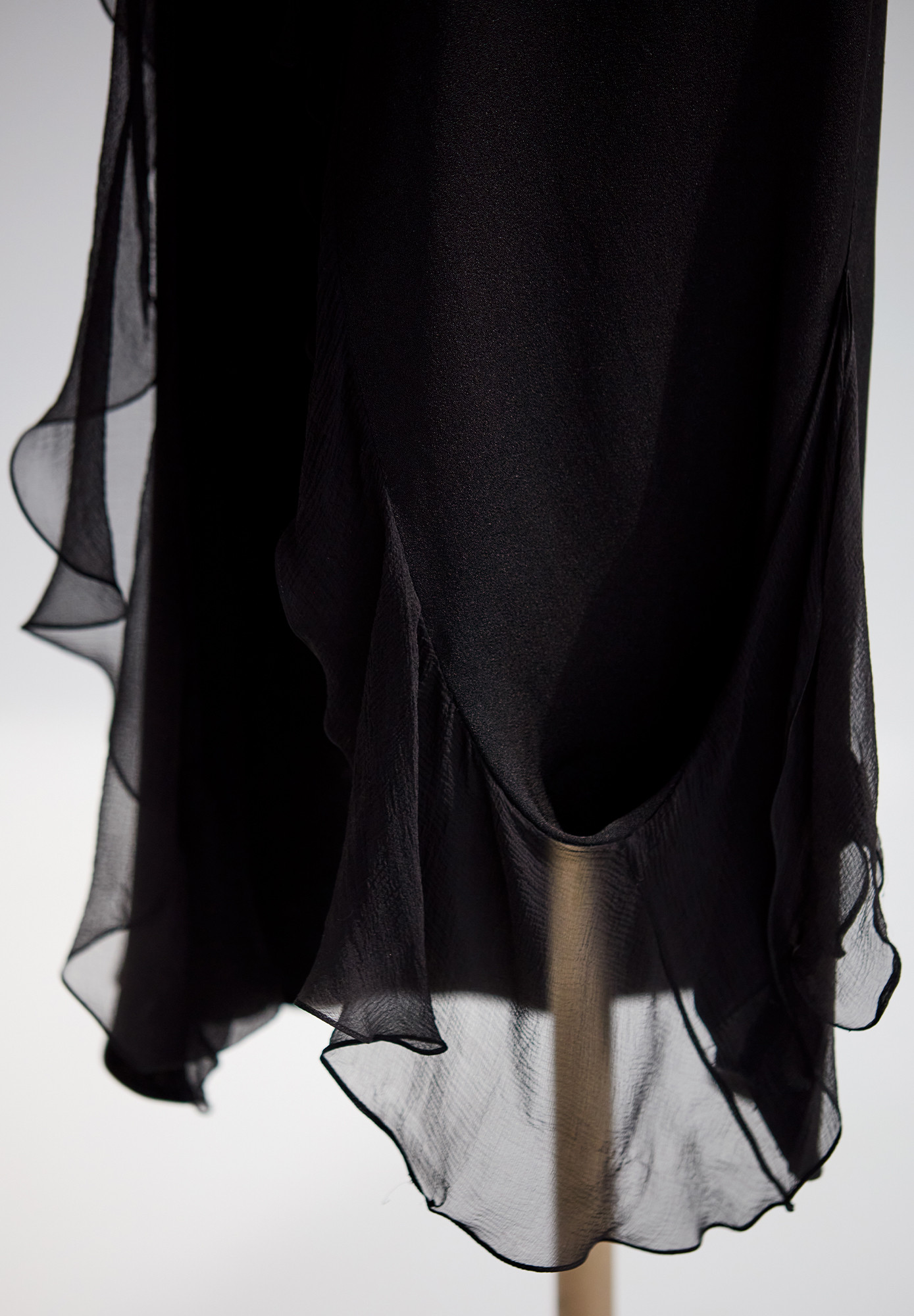 Christian Dior Ruffled Evening Dress