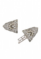 Transformer Brooch with Crystals