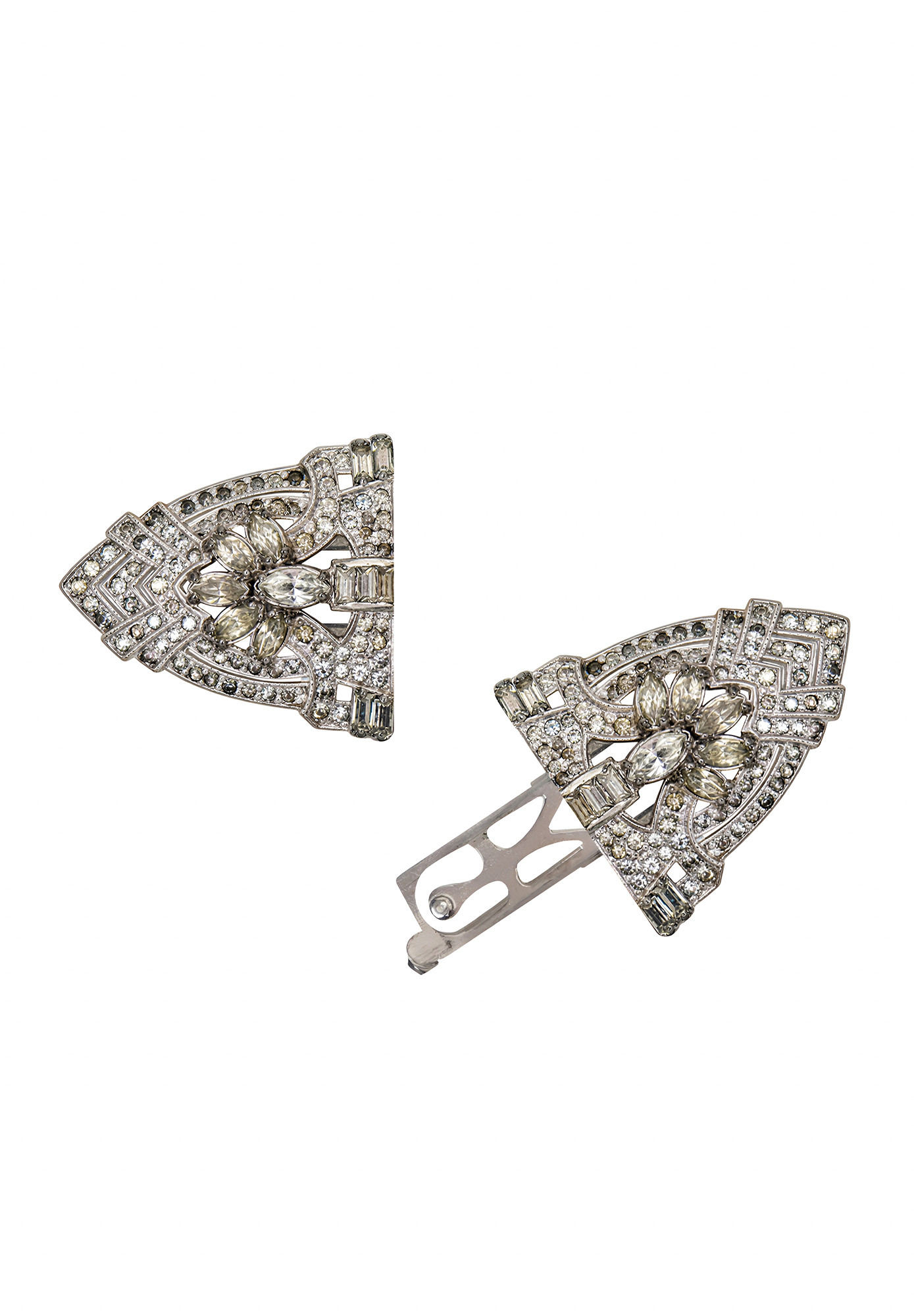Transformer Brooch with Crystals