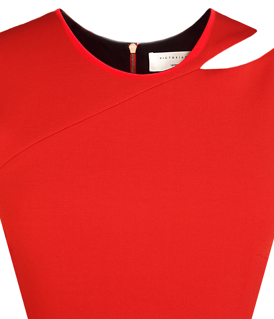 Victoria Beckham Red Dress