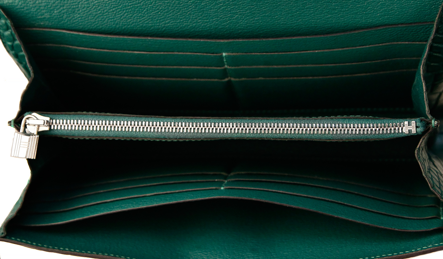 Hermès Kelly Crocodile Niloticus Clutch Wallet