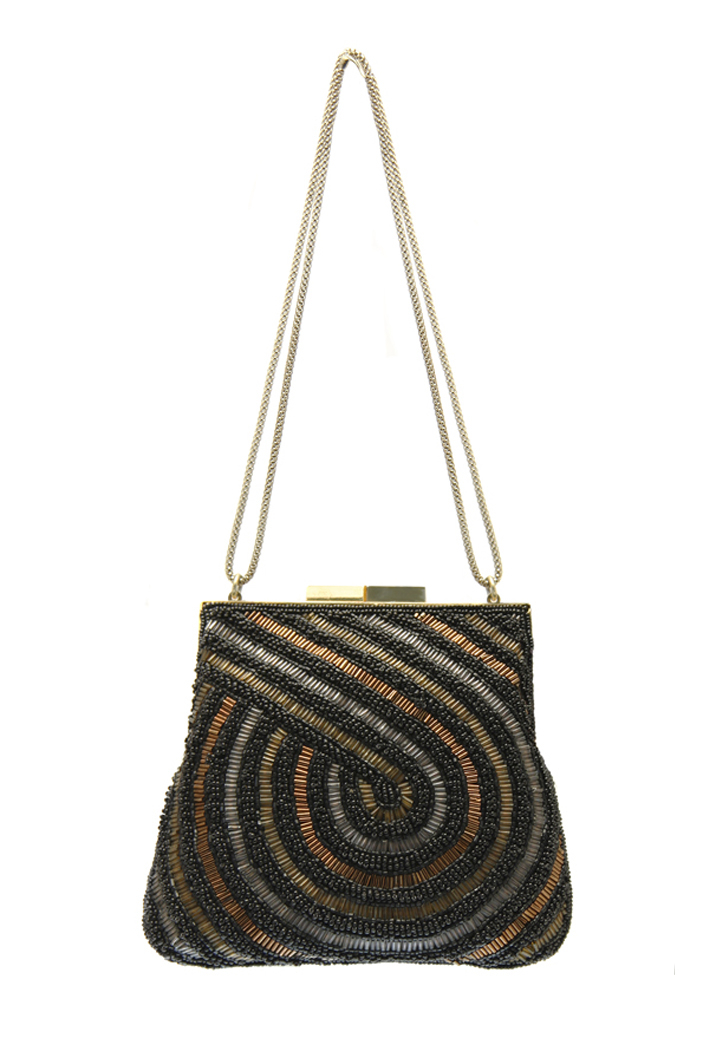 Beaded Bag On A Chain