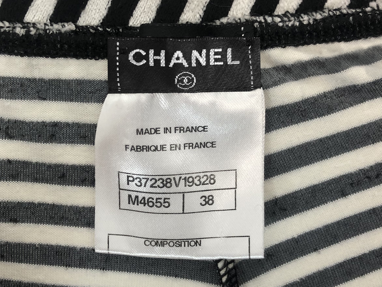 Chanel Striped Pants