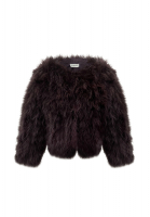 Sonia Rykiel Ostrich Feather Coat