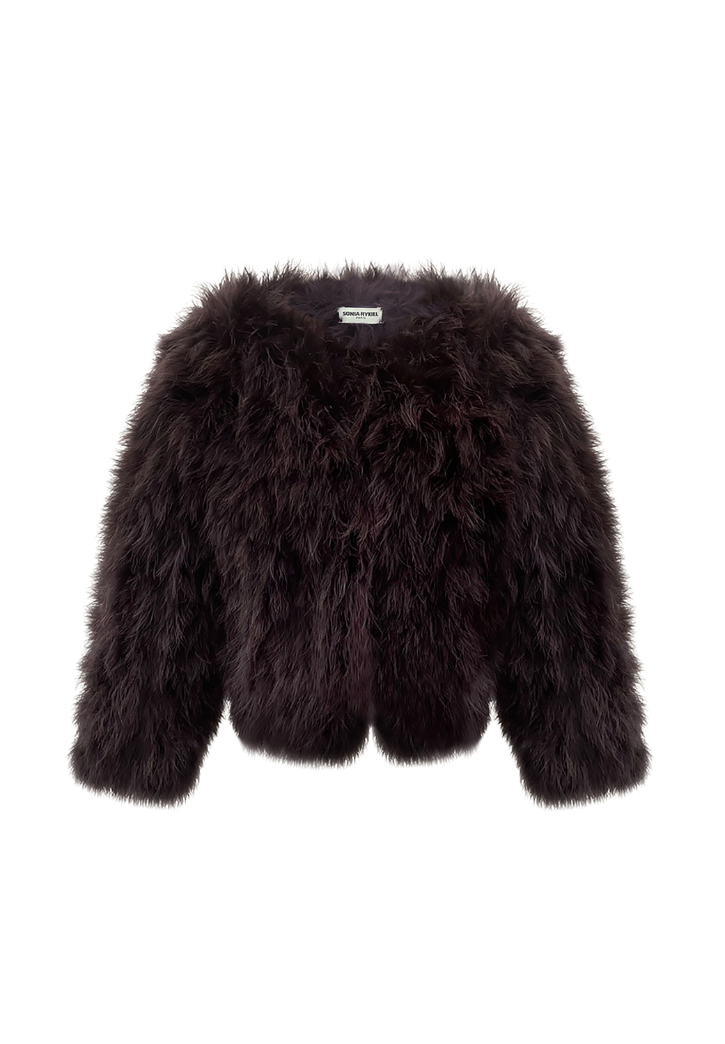 Sonia Rykiel Ostrich Feather Coat