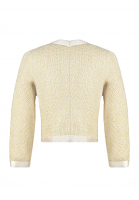 Chanel Pearl White Tweed Jacket