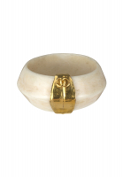 Chanel Gold-Plated Cuff Bracelet