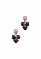Elsa Schiaparelli Cip-on Earrings With Cabochons