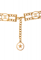 Gold Star Chanel Belt