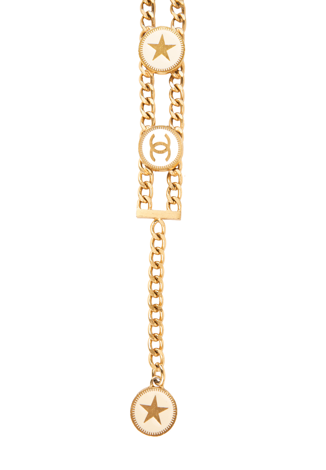 Gold Star Chanel Belt