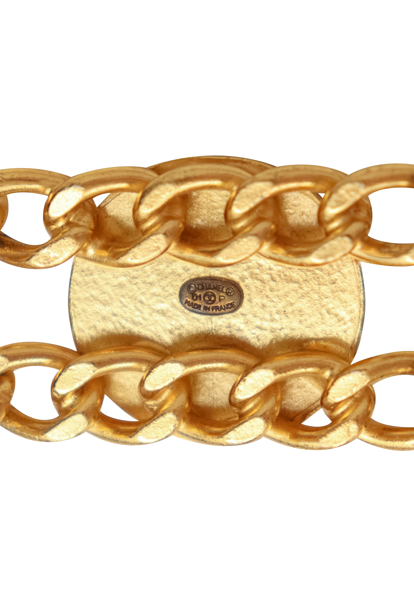 Gold Star Chanel Belt