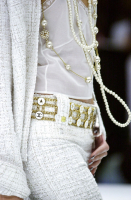Gold Star Chanel Belt