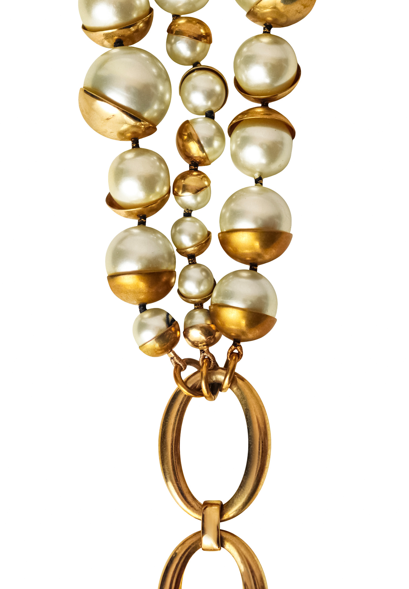 Christian Dior Necklace With Pearls