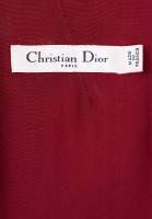 Christian Dior Draped Leather Dress