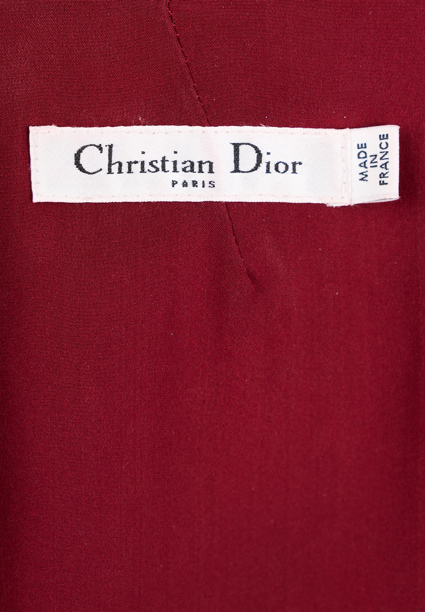 Christian Dior Draped Leather Dress