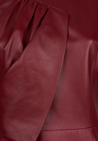 Christian Dior Draped Leather Dress