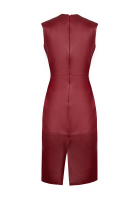 Christian Dior Draped Leather Dress