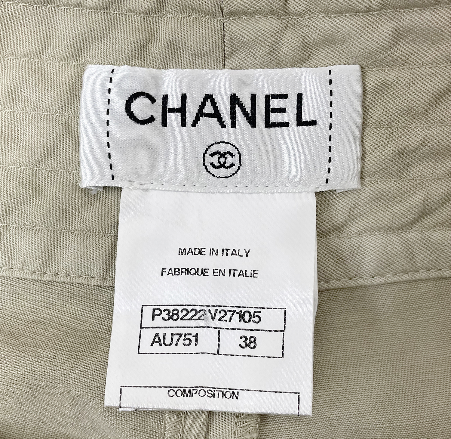 Chanel Beige Shorts