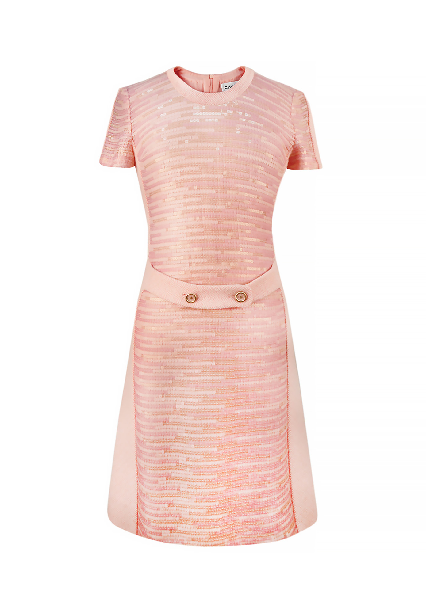 Chanel Pink Dress With Sequins
