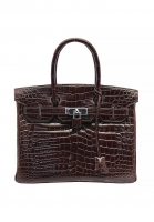 Hermès Birkin 30 Brown Crocodile Niloticus Bag
