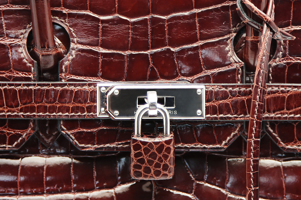 Hermès Birkin 30 Brown Crocodile Niloticus Bag