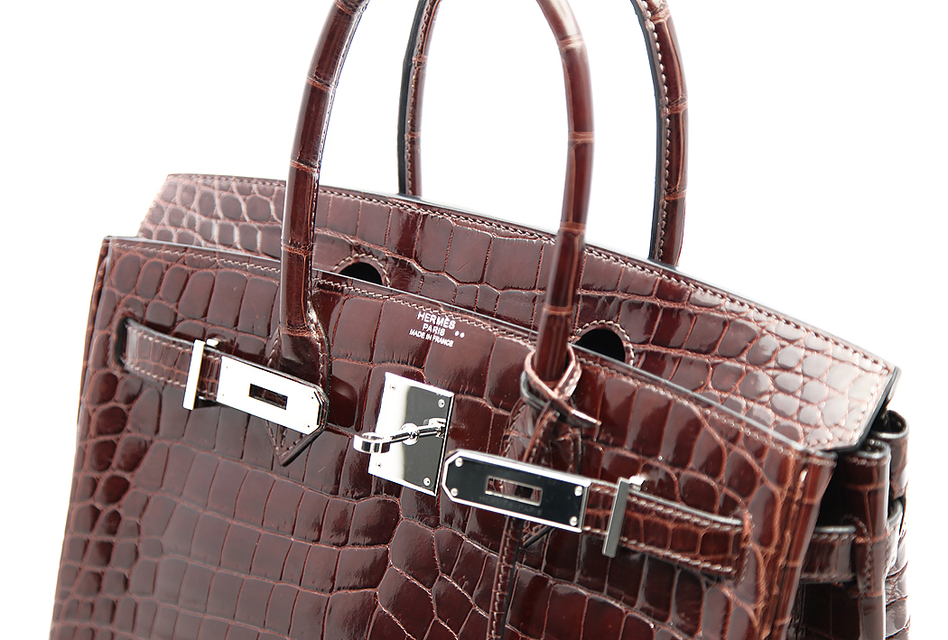 Hermès Birkin 30 Brown Crocodile Niloticus Bag