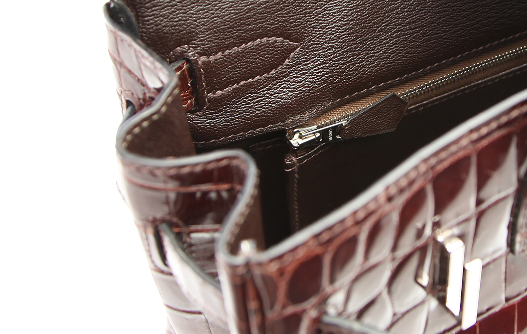 Hermès Birkin 30 Brown Crocodile Niloticus Bag