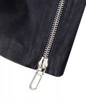 Christian Dior Navy Leather Pants