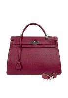 Hermès Kelly 40 Ruby Togo Bag