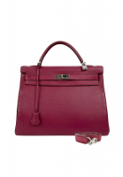 Hermès Kelly 40 Ruby Togo Bag