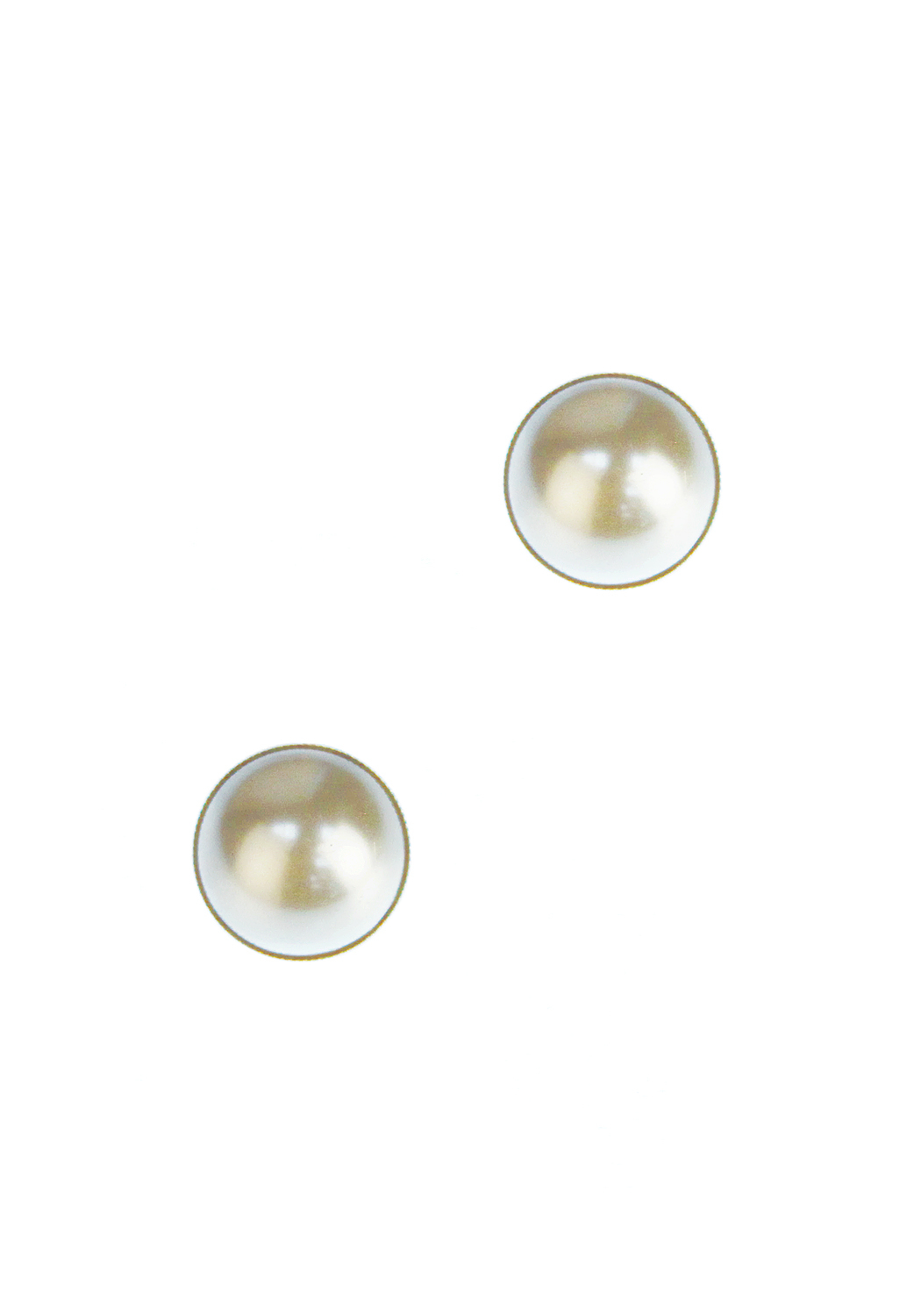 Pearl Round Clip-On Earrings