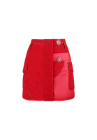 Christian Dior Red Mini Skirt