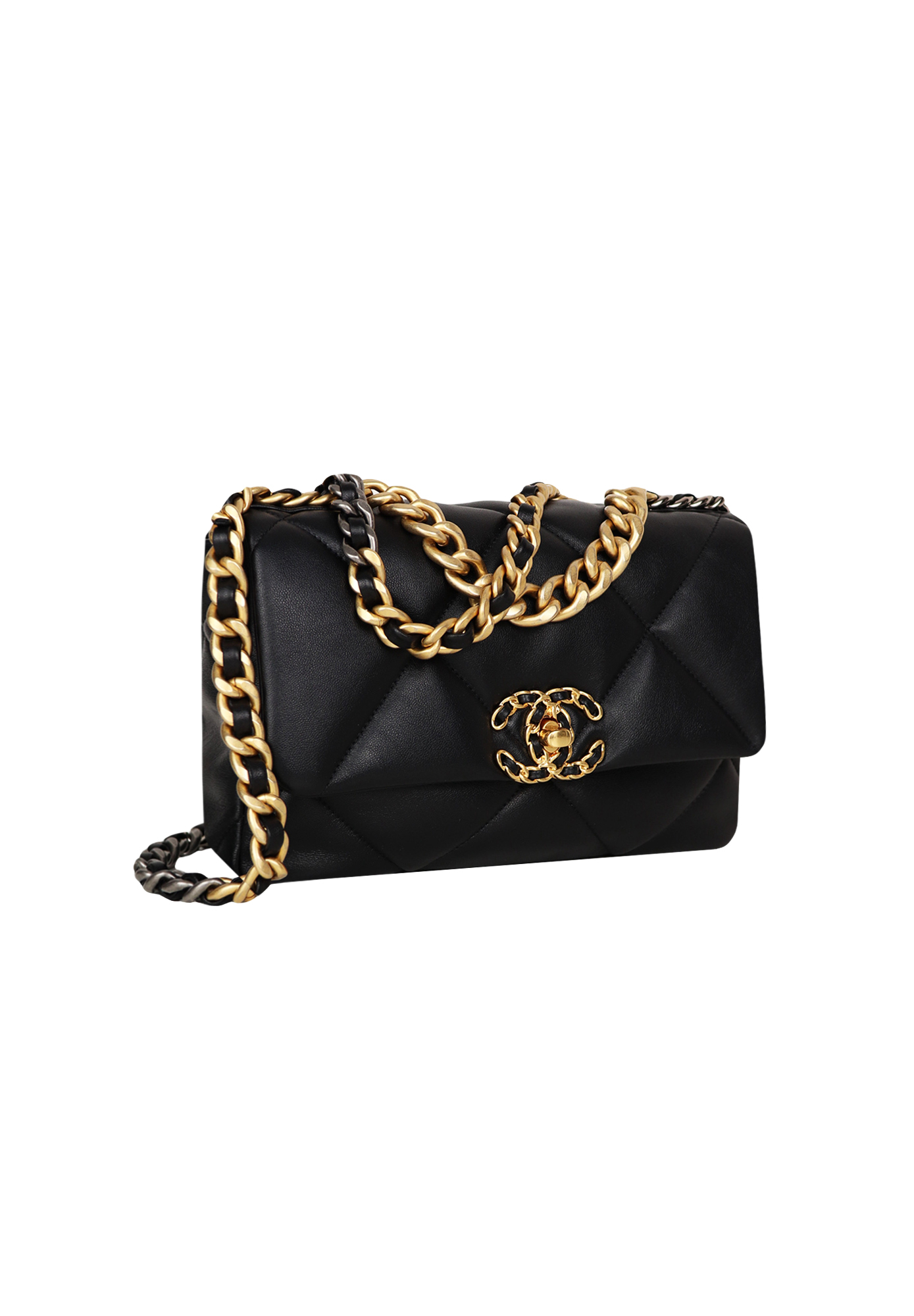 Chanel 19 Black Quilted Bag